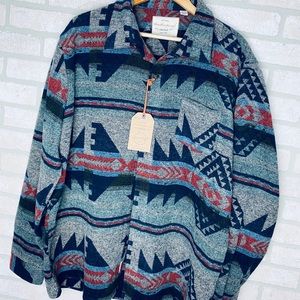 Weatherproof Vintage Rosin Aztec Shirt Jacket